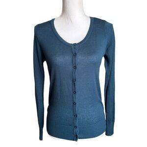 Debut Button Down Cardigan Sweater Size Large